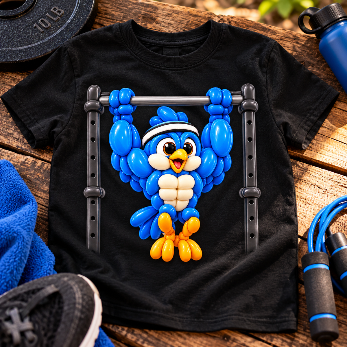 Pull-Up Bluebird Balloon Tee – Youth