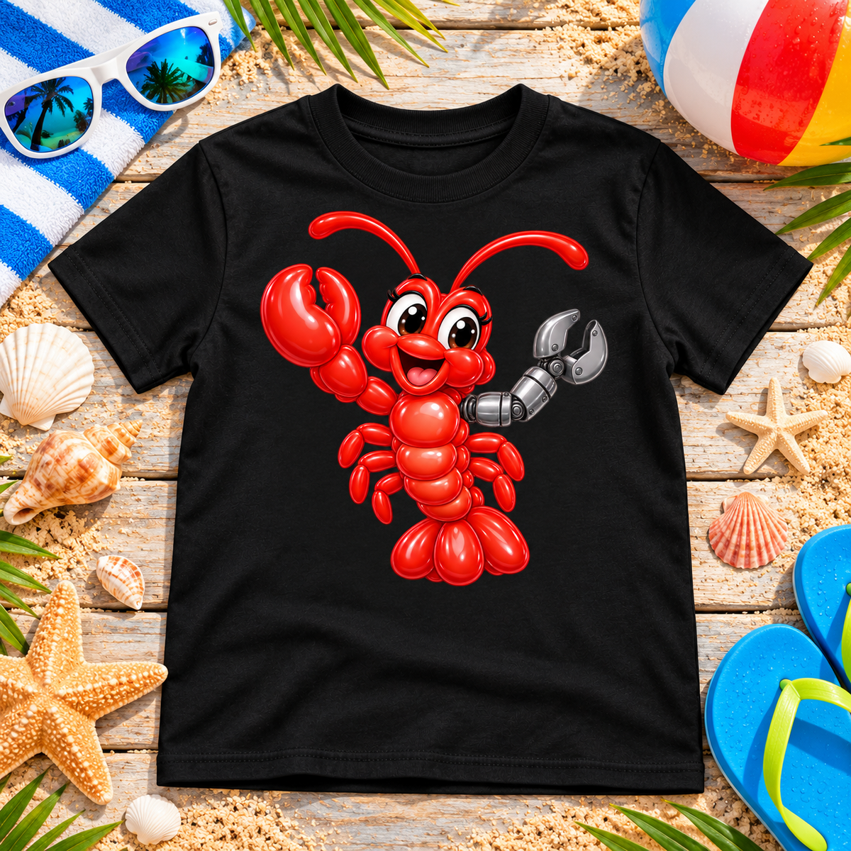 Lulu the Lobster Balloon Tee – Youth