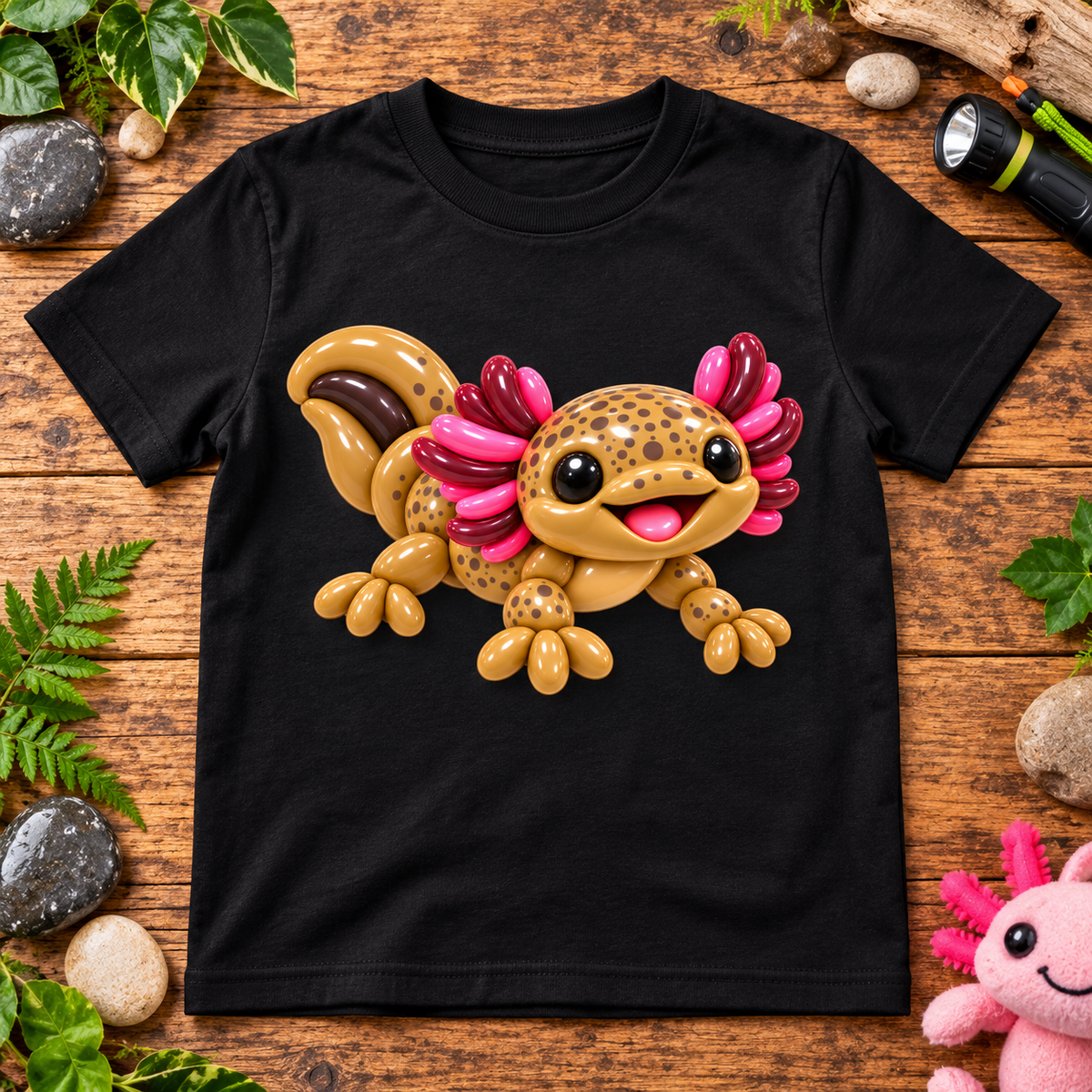 Wild Type Axolotl Balloon Tee – Youth